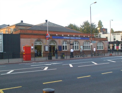 Stepney Green Tube Station, London